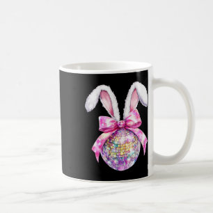 Retro-Disco Ll Bunny Coquette-Schleife Ostertag Mä Kaffeetasse
