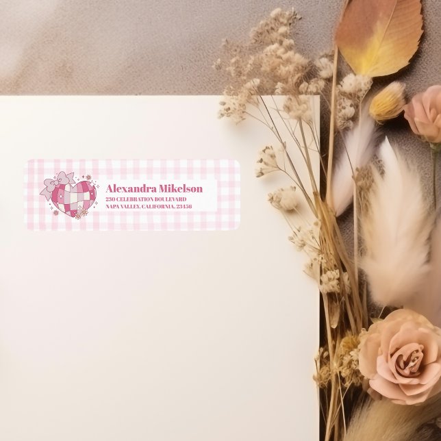 Retro Disco Niedlich rosa Bow Brautparty (Von Creator hochgeladen)