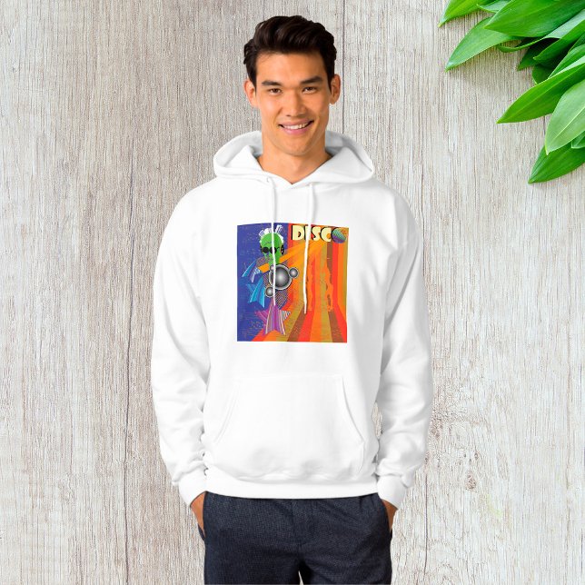 Retro Disco Party 70er Funk Art Hoodie (Von Creator hochgeladen)