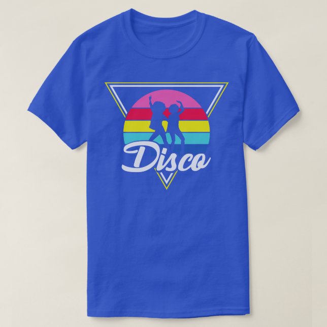 Retro Disco Party Lover Geschenk T-Shirt (Design vorne)