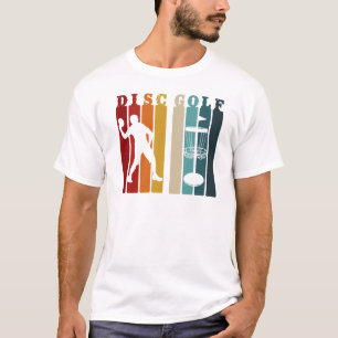 Retro Disk Golf Design   Frisbee Lover T-Shirt