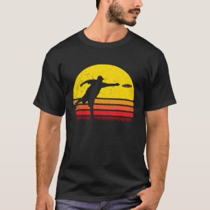 Retro Disk Golf Lover Frisbee Golfing Sport Hobby T-Shirt