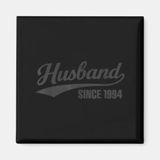 Retro-Distressed Ehemann seit 1994 32. Hochzeit Magnet