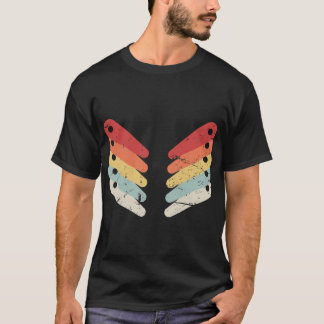 Retro-Distressed-Flipper-Mädchen-Geschenk T-Shirt