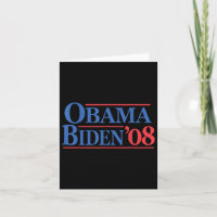 Retro Distressed Vintag Obama Biden 08 Kampagne