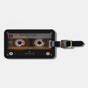 Retro-DJ-Musik-Kassette-MixTape-Gepäckanhänger Gepäckanhänger