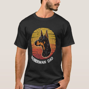 Retro Dobermann-Liebhaber, Dobermann-Besitzer, Dob T-Shirt