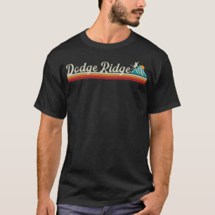 Retro Dodge Ridge Skigebiet T-Shirt