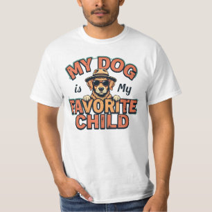 Retro Dog Lover - "Mein Hund ist mein Lieblingskin T-Shirt