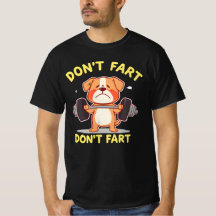 Retro Dog Lover T - Shirt - 'Keine Furz Furz