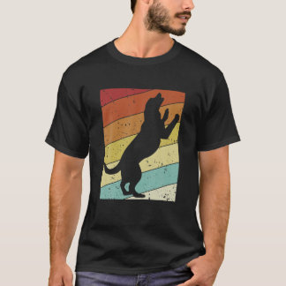 Retro Dogvater Dog Daddy Hund Mama Hund Lover Hund T-Shirt