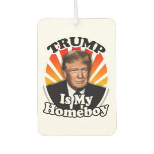 Retro Donald Trump ist mein Heimatbote für Präside Autolufterfrischer