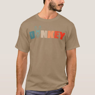 Retro Donkey Animal Vintag Mule Donkey Donkeys T-Shirt