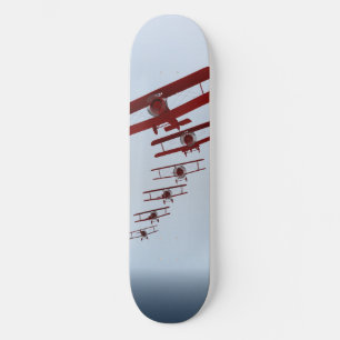 Retro Doppeldecker Skateboard