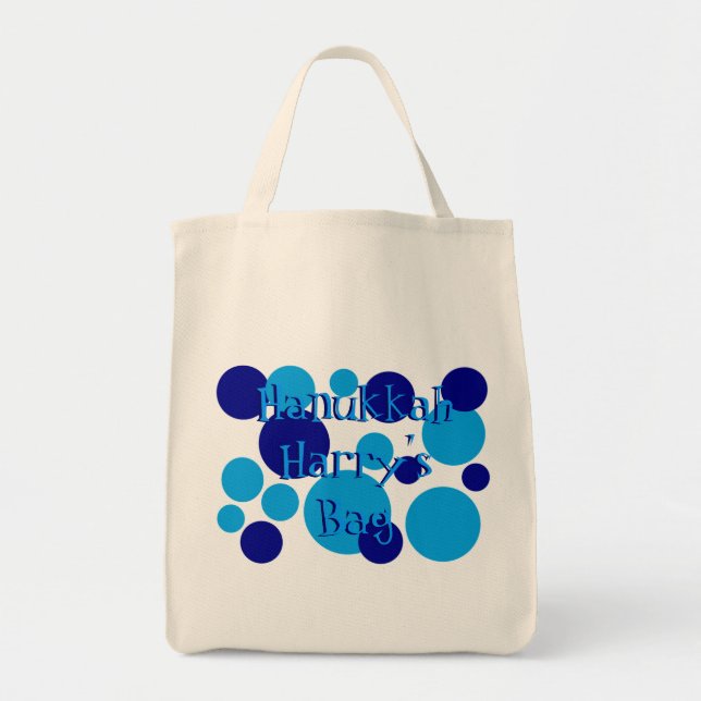 Retro Dots Hanukkah Bag Tragetasche (Vorne)