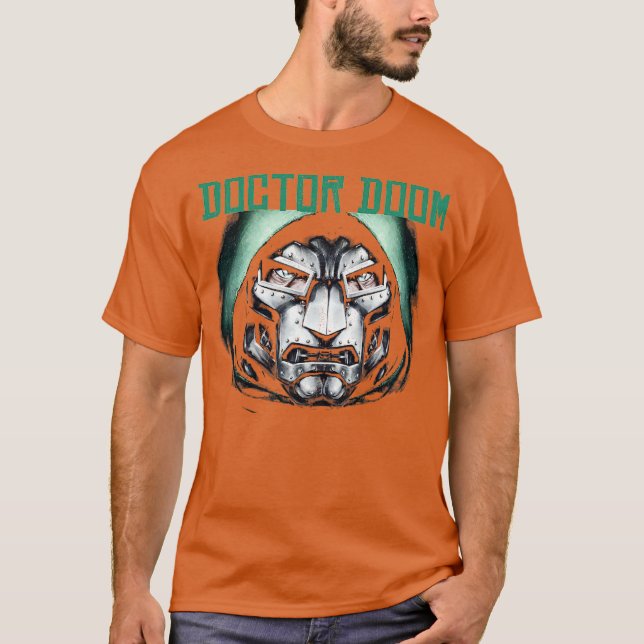 Retro Dr. Doom T-Shirt (Vorderseite)