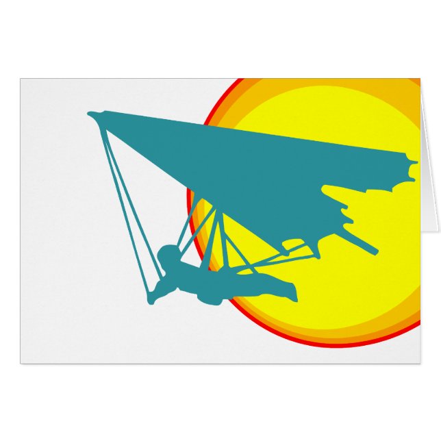 Retro-Drachengleiter (Vorderseite (Horizontal))