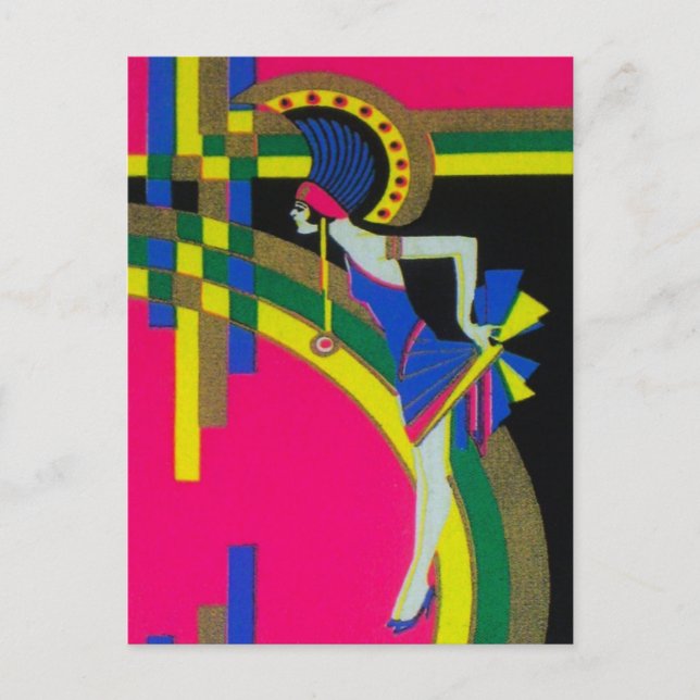 Retro Dream ~ Postkarte / Einladungen (Vorderseite)