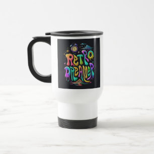 "Retro Dreamer" Reisecoffee Mug. Reisebecher