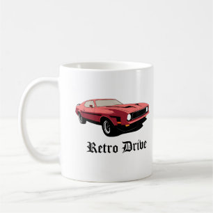 Retro Drive – 80er Klassiker im Vintage-Stil Beche Kaffeetasse