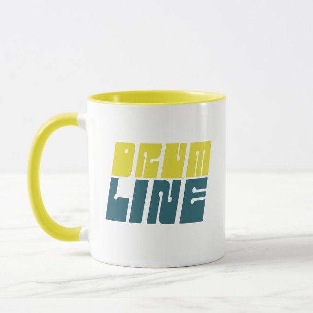 Retro Drumline Tasse (Links)