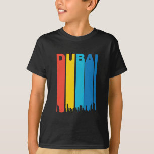 Retro Dubai-Skyline T-Shirt