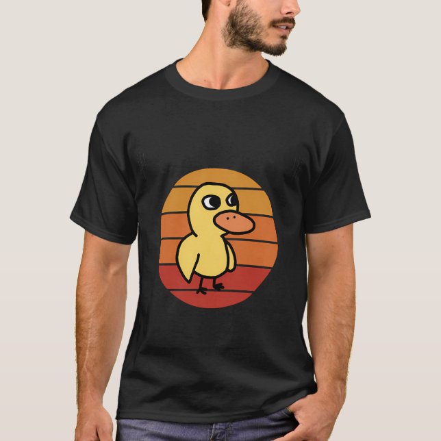 Retro Duck Song T-Shirt (Vorderseite)