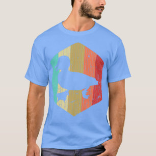 Retro Duck Vintag Duck Spirit Bauer Animal Lover T-Shirt