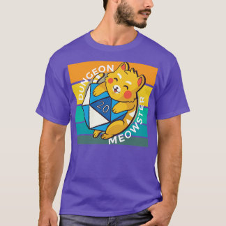Retro Dungeon Meowster 1 T-Shirt