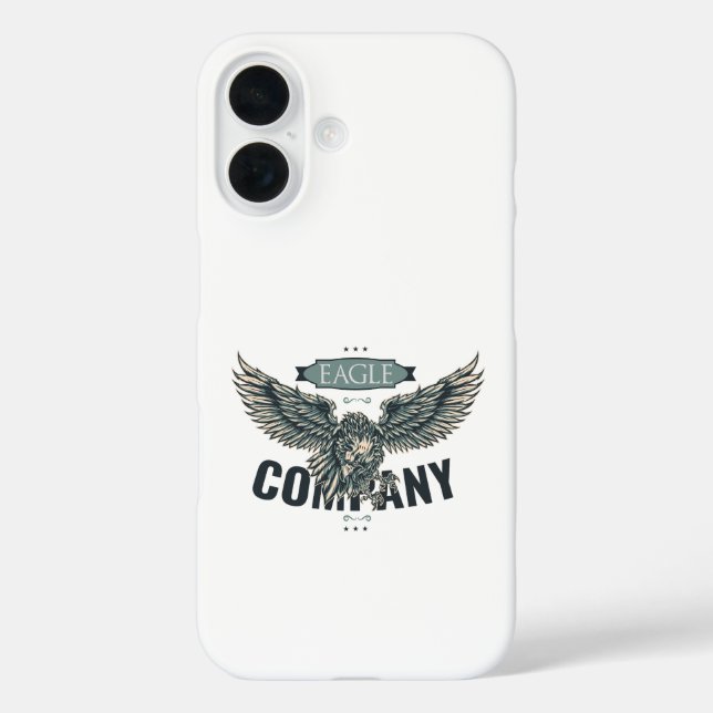 Retro Eagle Company American Design Case-Mate iPhone Hülle (Rückseite)