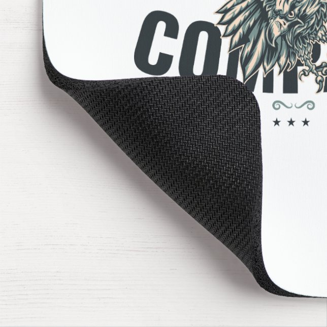 Retro Eagle Company American Design Mousepad (Ecke)