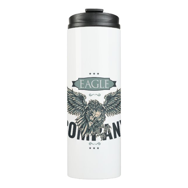 Retro Eagle Company American Design Thermosbecher (Vorderseite)