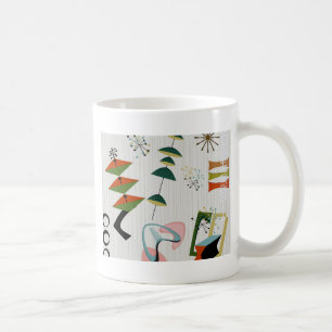 Retro Eames-Ära Atomic Inspiriert Tasse