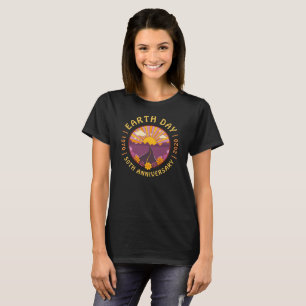Retro Earth Day 2020 50 Jahre Vintager 70er T-Shirt
