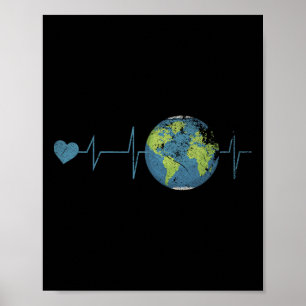 Retro Earth Day Poster