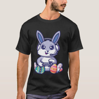 Retro Easter Video Game Easter Gaming Graphics Hap T-Shirt