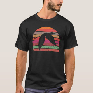 Retro Egret Vintag Egret Spirit Animal 60er 70er S T-Shirt