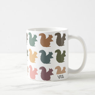 Retro Eichhörnchen Trinkgefäß Wildtier Tierliebhab Kaffeetasse