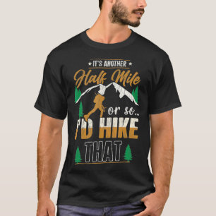 Retro Eine weitere halbe Meile Wanderung Lover Cam T-Shirt