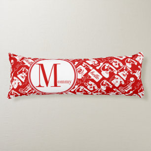 Retro eines beliebigen Farbfernsprechmusters Seitenschläferkissen