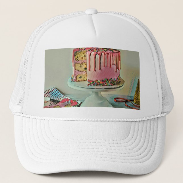 Retro-Eis-Popsiv Truckerkappe (Vorderseite)
