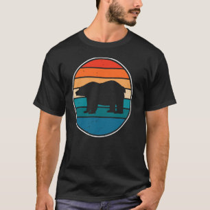 Retro Eisbär im Vintage-Stil Süßer Eisbär T-Shirt