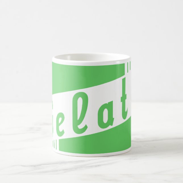 Retro-Eiscreme Tasse (Mittel)