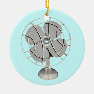 Retro-Elektrolüfter-Ornament Keramik Ornament