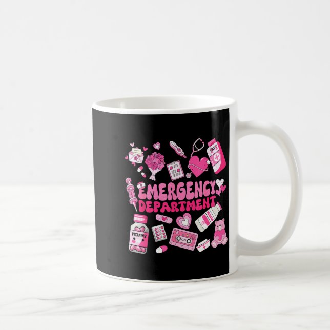 Retro Emergency Department Nk Valentine Er Nurse W Kaffeetasse (Rechts)