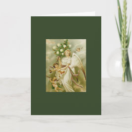 RETRO ENGELS-WEIHNACHTENkarte Karte