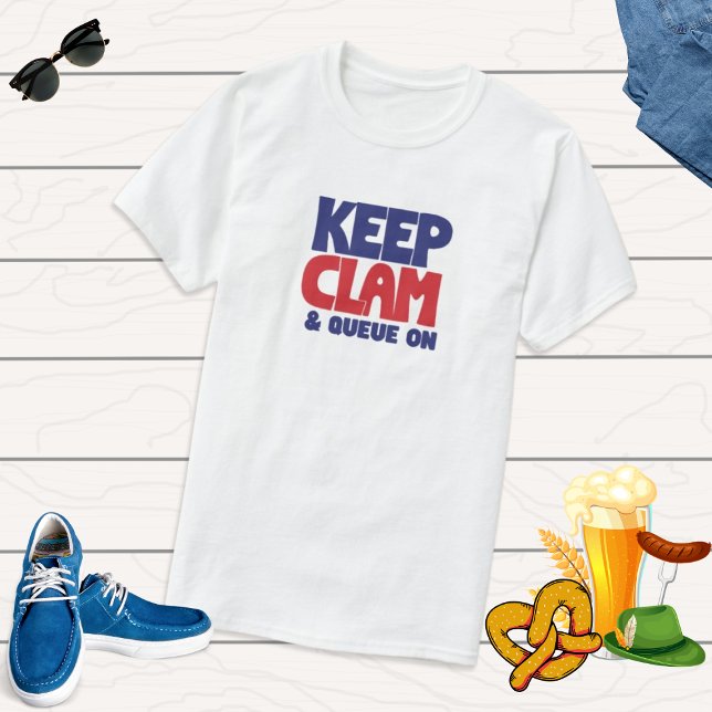 Retro England 70er Style Patriotic Travel Souvenir T-Shirt (Von Creator hochgeladen)