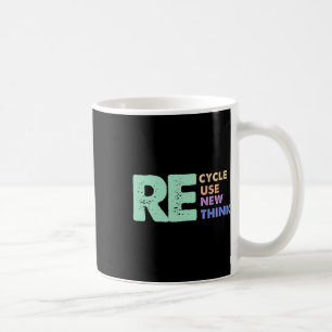 Retro Entfernen Gerecycelt Meme Wiederverwenden Ne Kaffeetasse