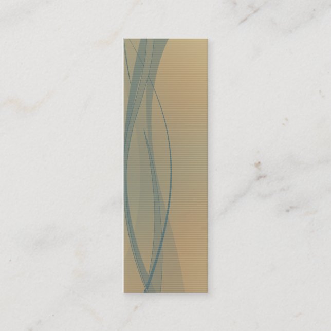 Retro Entwurf Mini Visitenkarte (Vorderseite)