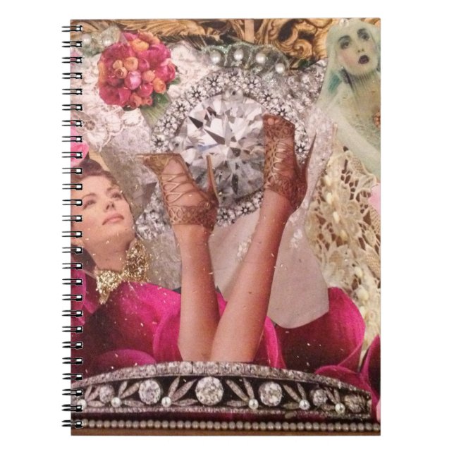 Retro Entwurfs-Notizbuch Notizblock (Vorderseite)